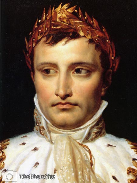Head of Napoleon Jacques-Louis David - Click Image to Close