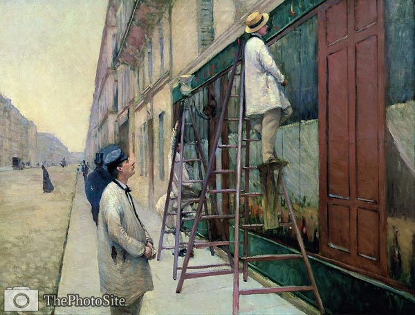 The House Painters Gustave Caillebotte - Click Image to Close
