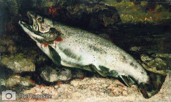 The Trout Gustave Caillebotte - Click Image to Close
