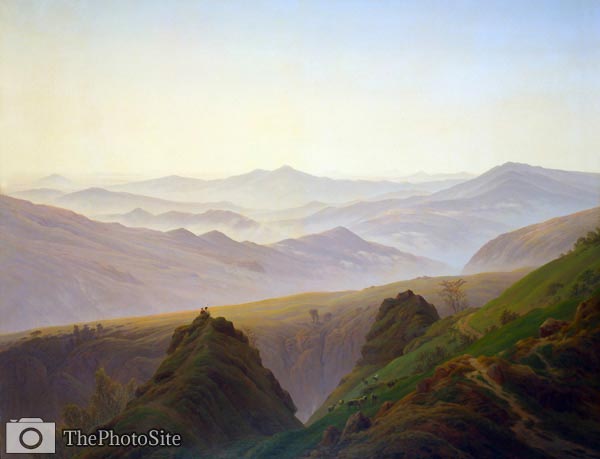 Morning in the Mountains Caspar David Friedrich - Click Image to Close