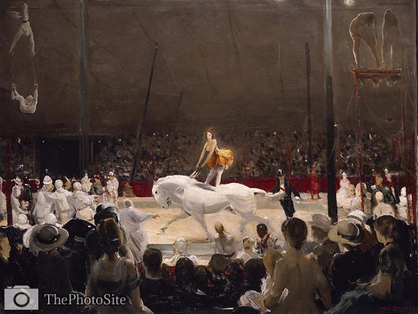 The Circus, 1912 George Bellows - Click Image to Close