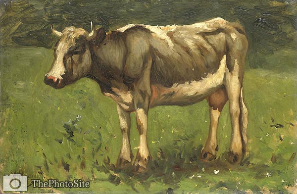 Koe (Cow) Anton Mauve - Click Image to Close