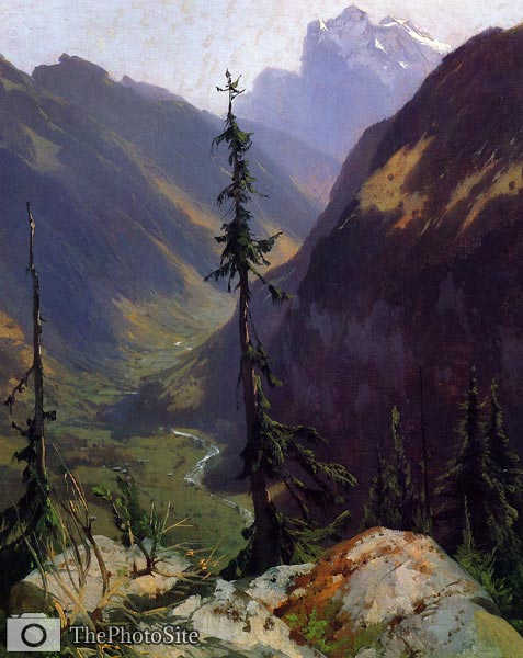 Valley Alexandre Calame - Click Image to Close