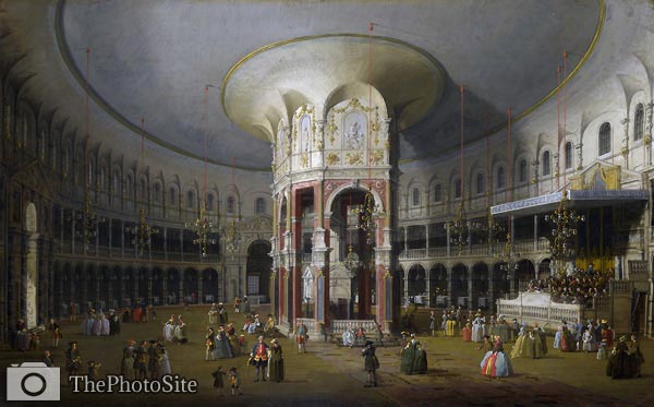 The Rotunda at Ranelagh Canaletto - Click Image to Close