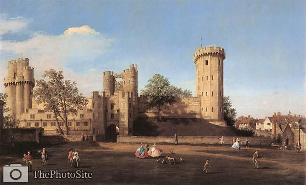 Warwick Castle Canaletto - Click Image to Close