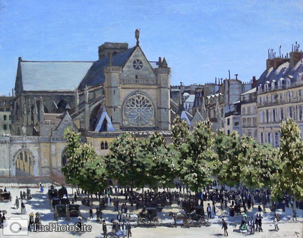 Saint-Germain-l'Auxerrois Paris Claude Monet - Click Image to Close