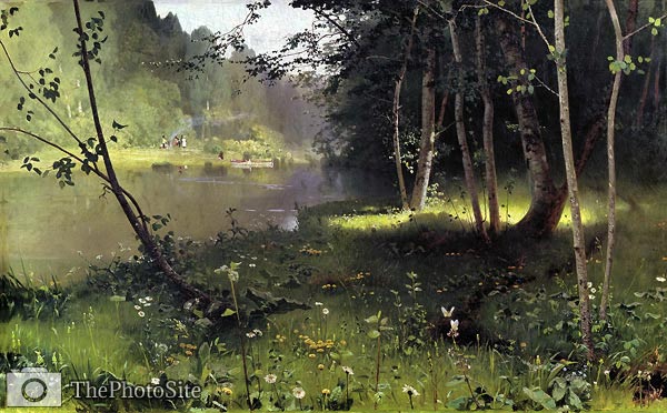 River Forest Nikolay Nikanorovich Dubovskoy - Click Image to Close