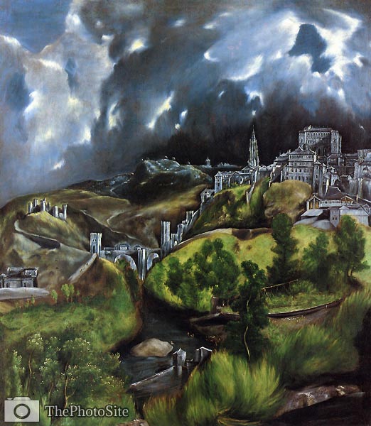 View of Toledo El Greco - Click Image to Close