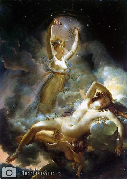 Aurora and Cephalus Pierre-Narcisse Guerin - Click Image to Close