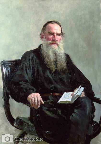 Portrait of Leo Tolstoy Ilya Repin - Click Image to Close