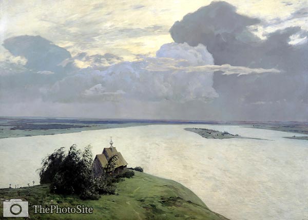 Over Eternal Peace Isaak Levitan - Click Image to Close