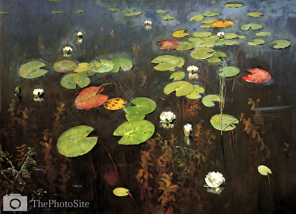 Water Lilies Isaak Levitan - Click Image to Close