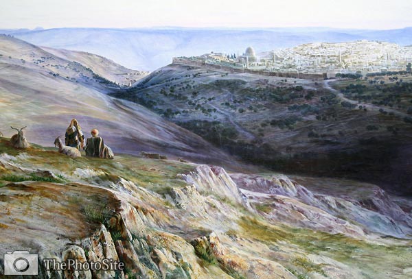 Jerusalem Edward Lear - Click Image to Close
