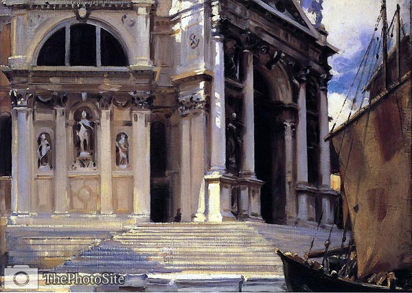 Santa Maria della Salute John Singer Sargent - Click Image to Close