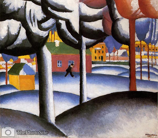 Winter, 1909 Kasimir Malevich - Click Image to Close