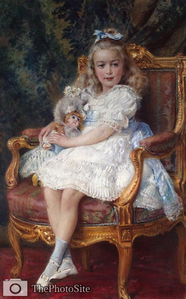 Portrait of Grand Duchess Maria Nikolaevna Konstantin Makovsky - Click Image to Close