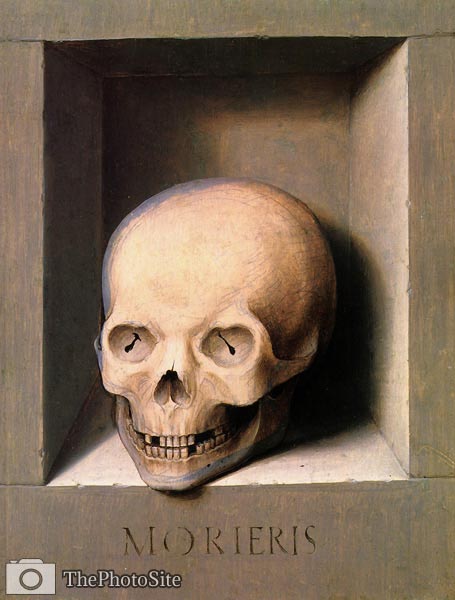 Skull Hans Memling - Click Image to Close