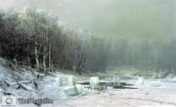 Winter Arseny Meshchersky - Click Image to Close