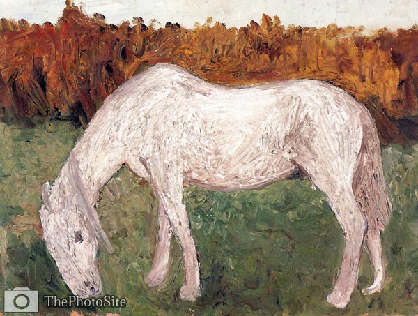 White Horse Paula Modersohn-Becker - Click Image to Close
