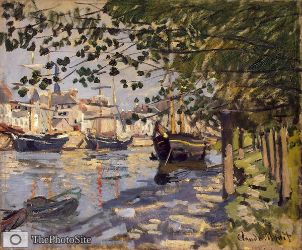 Seine at Rouen Claude Monet - Click Image to Close