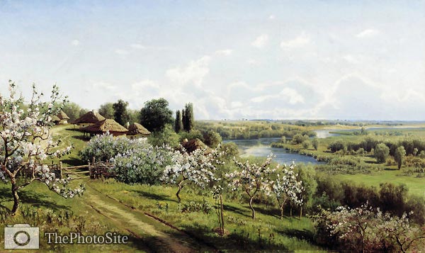 Apple blossom. In Little Russia Nikolai Sergeyev - Click Image to Close