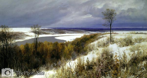 Early Snow Vasily Polenov - Click Image to Close
