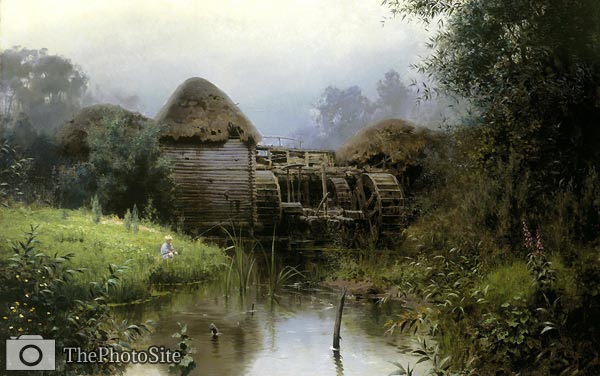 Old Mill Vasily Polenov - Click Image to Close