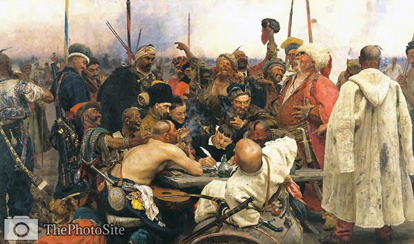Reply of the Zaporozhian Cossacks to Sultan Mehmed IV of the Ott - Click Image to Close