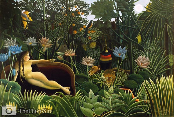 The Dream Henri Rousseau - Click Image to Close