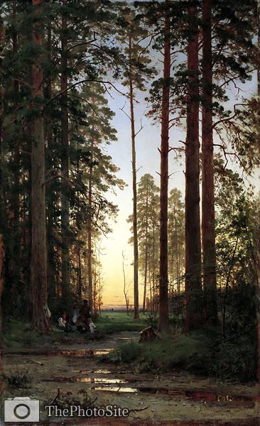 Edge of the Forest Shishkin, Ivan Ivanovich - Click Image to Close