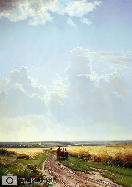 Noon. Outskirts of Moscow Shishkin, Ivan Ivanovich - Click Image to Close