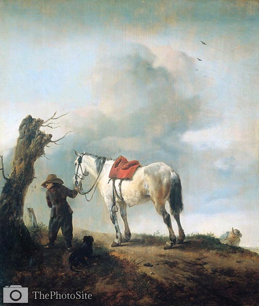 The grey Philips Wouwerman - Click Image to Close