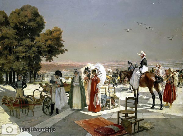 Reception at Compiegne in 1810 Francois Flameng - Click Image to Close