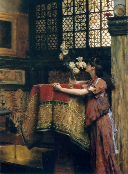 In my studio 1893, Alma Tadema Lawrence - Click Image to Close
