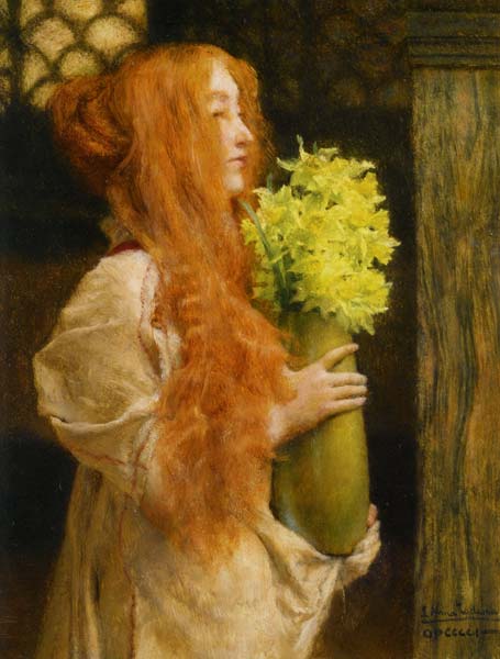 Spring flowers, Alma Tadema Lawrence - Click Image to Close