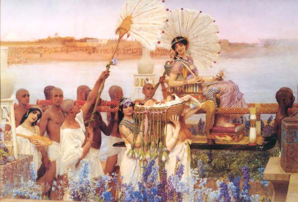 The finding of moses 1904 (1) by Alma Tadema Lawrence - Click Image to Close
