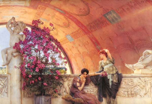 Unconscious rivals 1893, Alma Tadema Lawrence - Click Image to Close