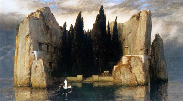 The isle of the dead 1883, Arnold Bocklin - Click Image to Close