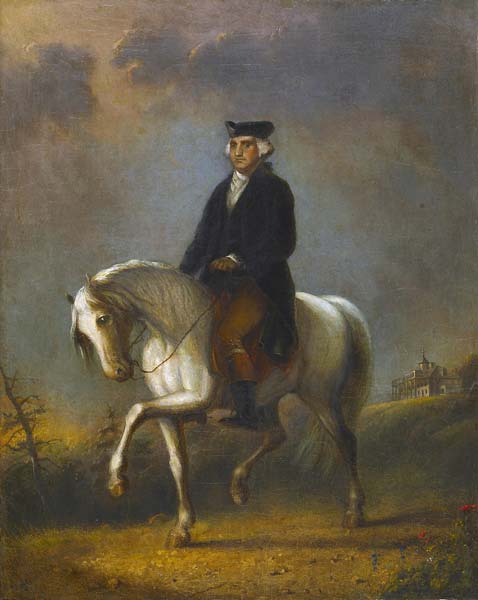 George Washington at Mount Vernon - Click Image to Close