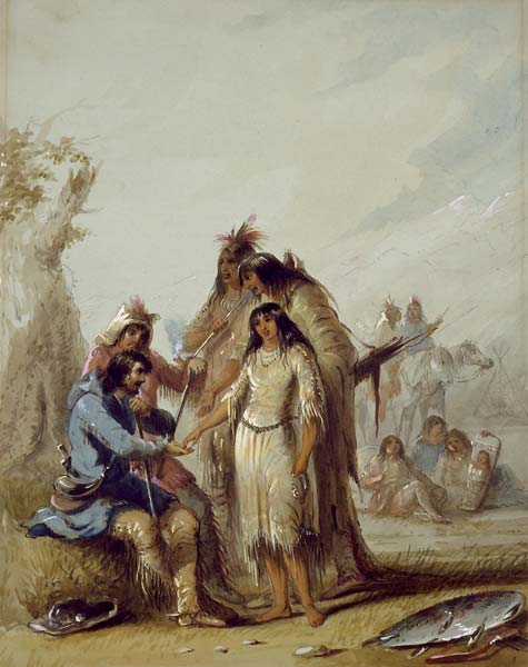 The Trapper's Bride - Click Image to Close