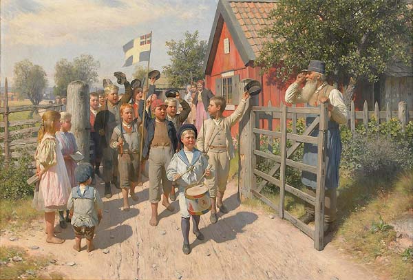 The old and the young Sweden - Click Image to Close