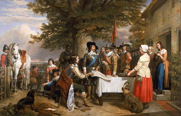 The Eve of the Battle of Edge Hill, 1642 - Click Image to Close