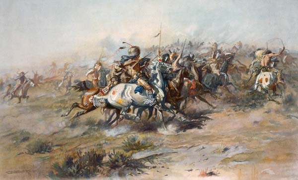 The Custer Fight - Click Image to Close