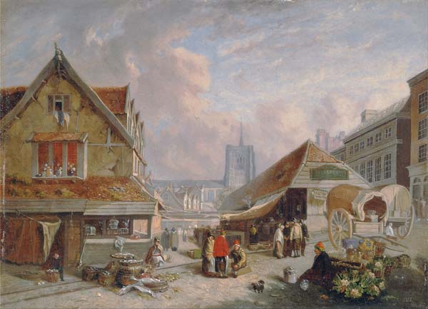The Old Fishmarket, Norwich - Click Image to Close