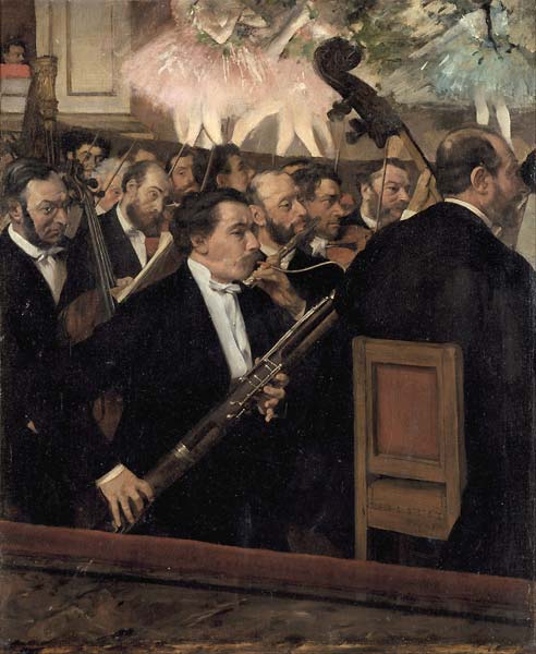 The Orchestra at the Opera - Click Image to Close