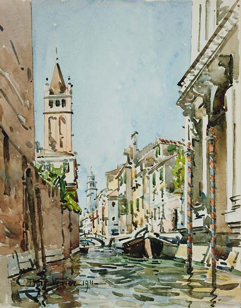 Rio di San Barnaba, Venice - Click Image to Close