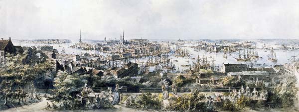 Stockholms panorama 1790 - Click Image to Close
