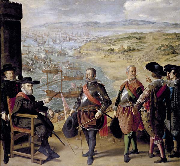 The Defense of Cadiz against the English - Click Image to Close