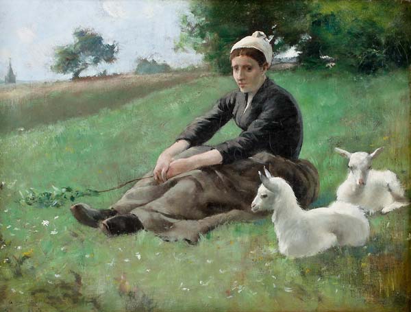 Shepherdess - Click Image to Close