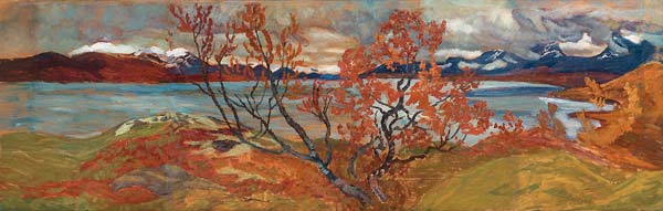 Torne trask in autumn - Click Image to Close